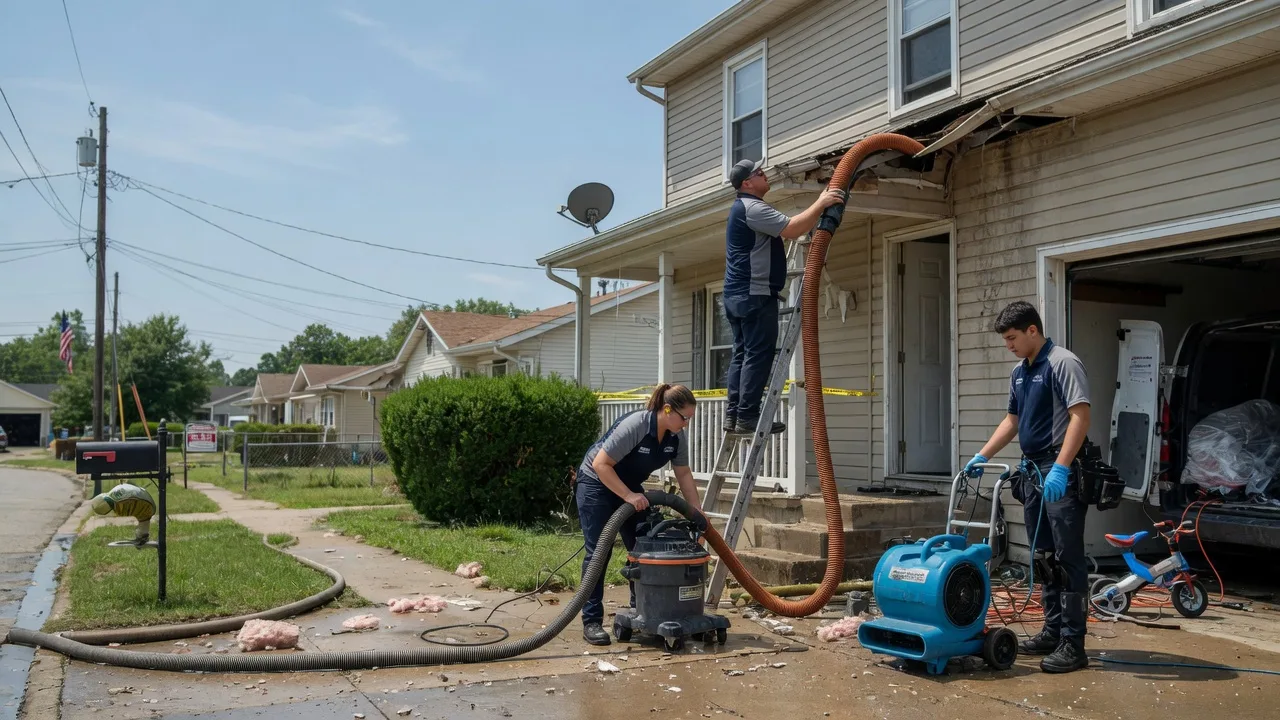 Water Damage Restoration in Thompsons, TX near me